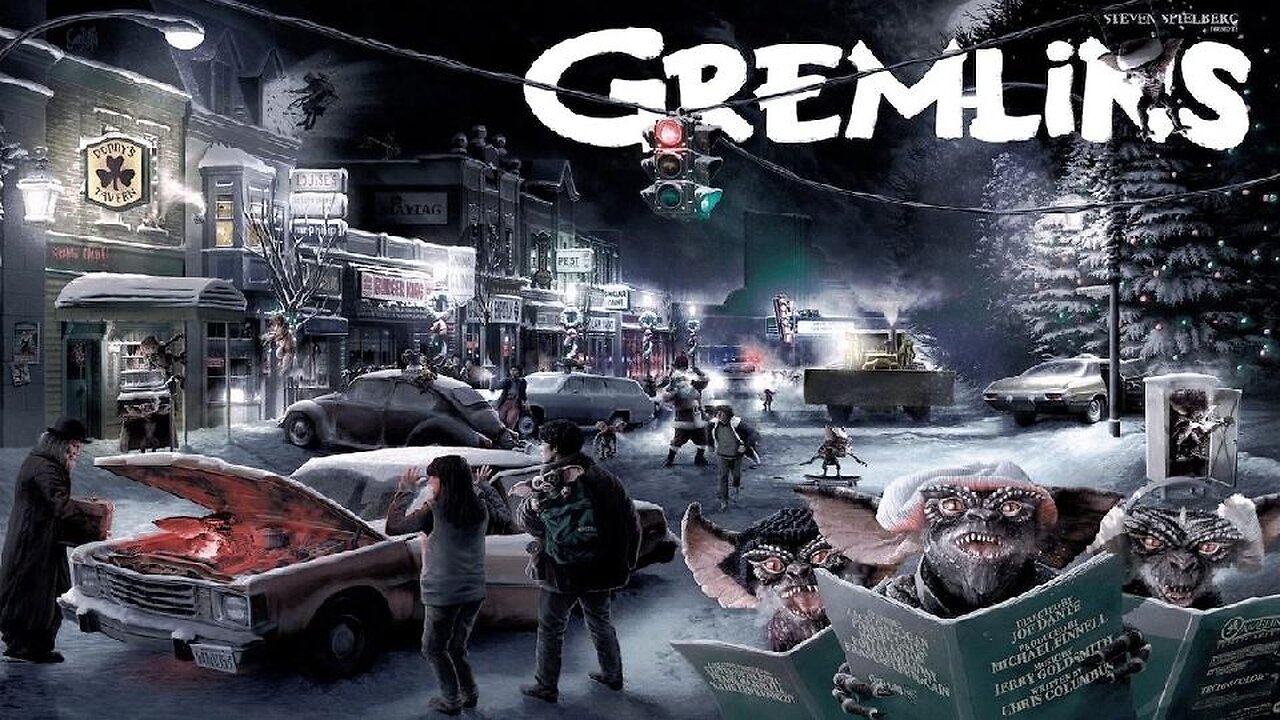 GREMLINS 1984 Christmas Gift Unleashes Horde of Little Monsters on Small Town FULL MOVIE HD & W/S