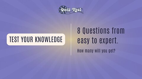 General Knowledge Quiz Challenge | Easy to Expert Trivia Test | Fun Brain Quiz