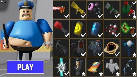 Barry's Prison Run With Item And Morph