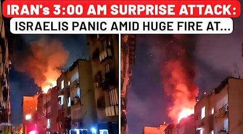 Iran's 3 AM Attack Makes Sleepless Israelis Panic: 18th Wave Of Missiles Sets Fire To Building Of…