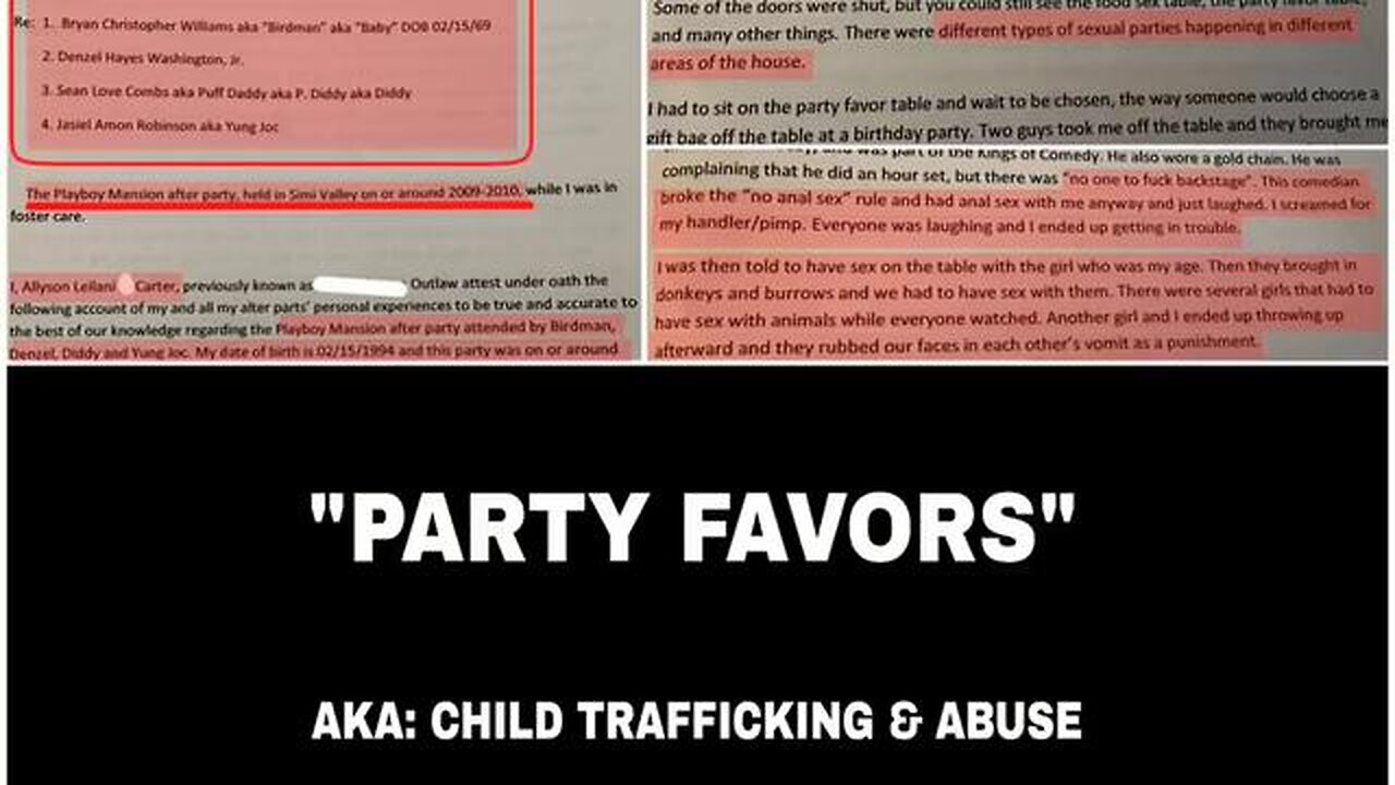 Epstein - Ally Carter just dropped a new video demanding that Pam Bondi unredact her names