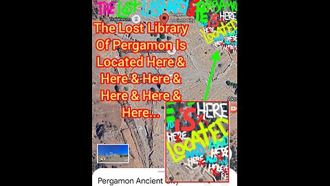The Lost Library Of Pergamon Is Located Here & Here & Here & Here & Here & Here..