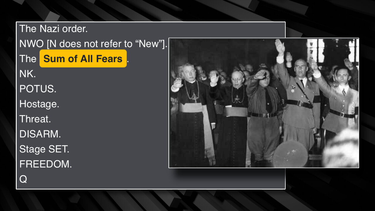 Q: The N in NWO Does NOT Refer to “New”