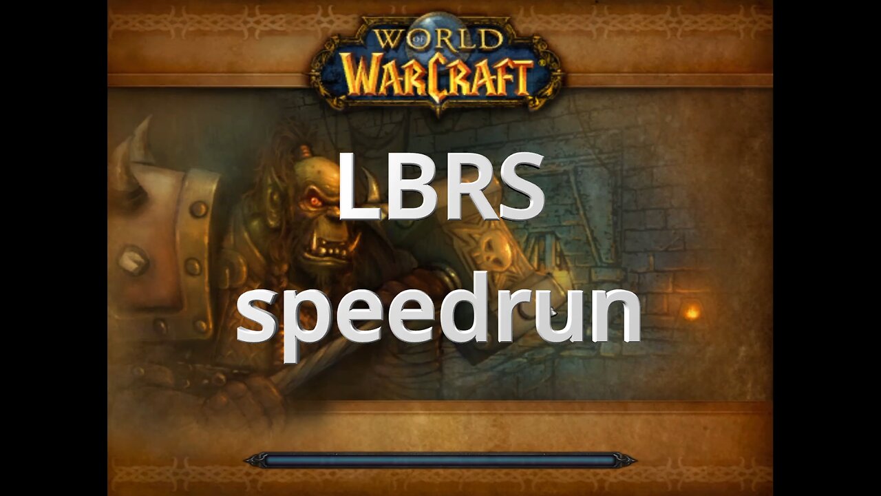 LBRS speedrun - Microbot WOW - HC