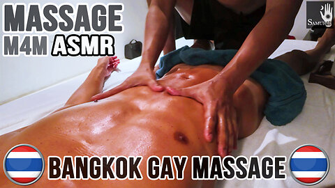 Massage ASMR 4K | Thai Oil Massage with Phon / Thailand 