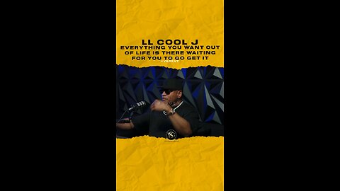 @llcoolj Everything you want out of life is there waiting for you to go get it