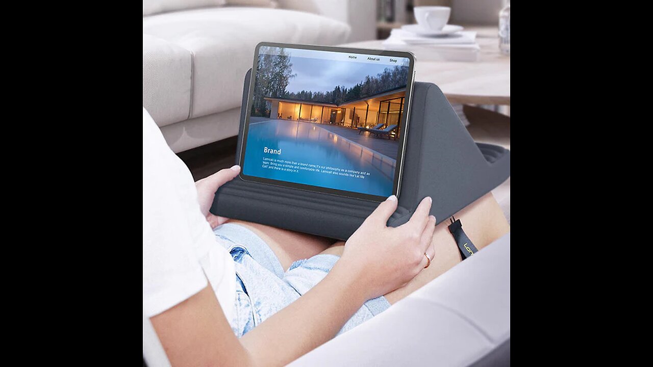 The Pillow Holder For iPad And iPhone