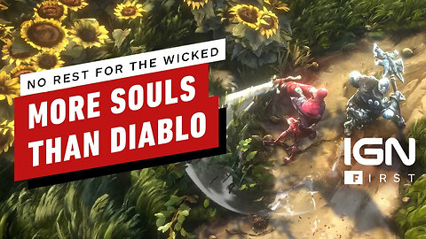 No Rest for the Wicked's Crunchy Combat is More Dark Souls Than Diablo - IG