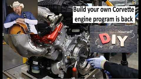 Corvette build your own engine includes ZR1