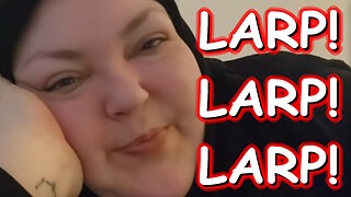 FOODIE BEAUTY KEEPING THE LARP ON...