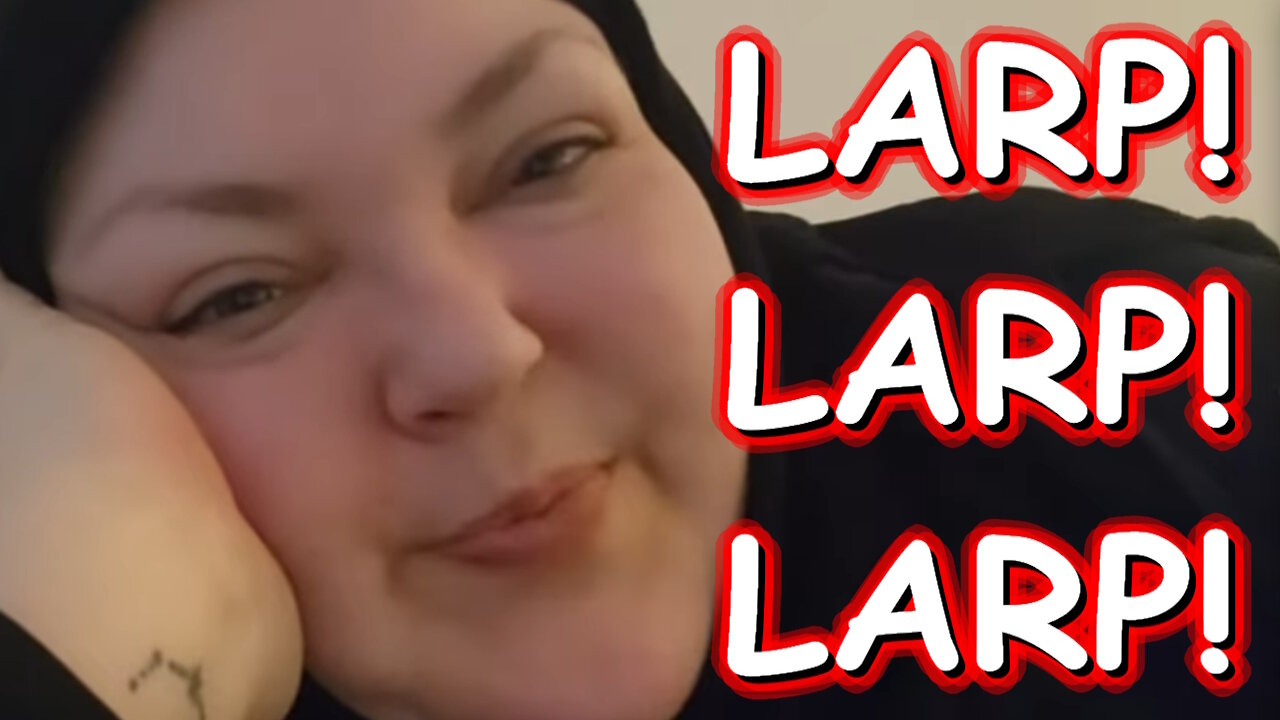 FOODIE BEAUTY KEEPING THE LARP ON...