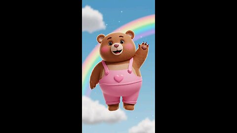 Let’s chase the teddy bear