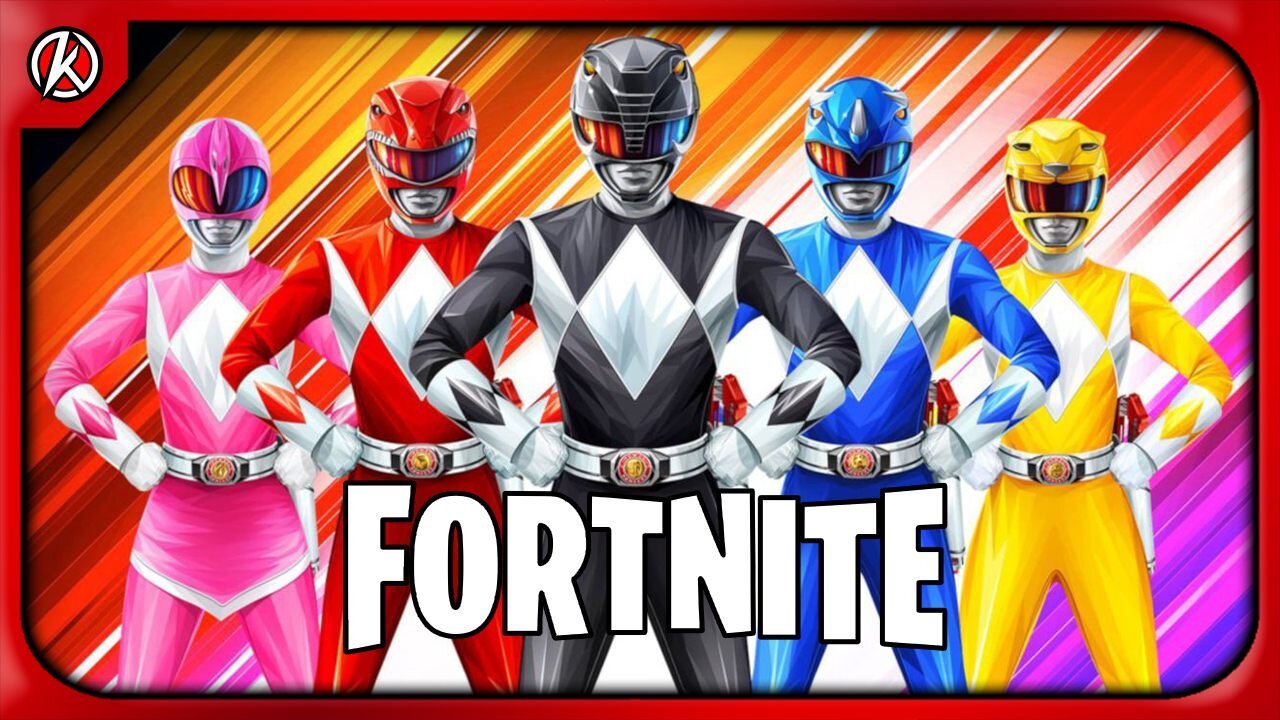 🔴FORTNITE /-/ WHICH POWER RANGER IS YOUR FAVORITE?
