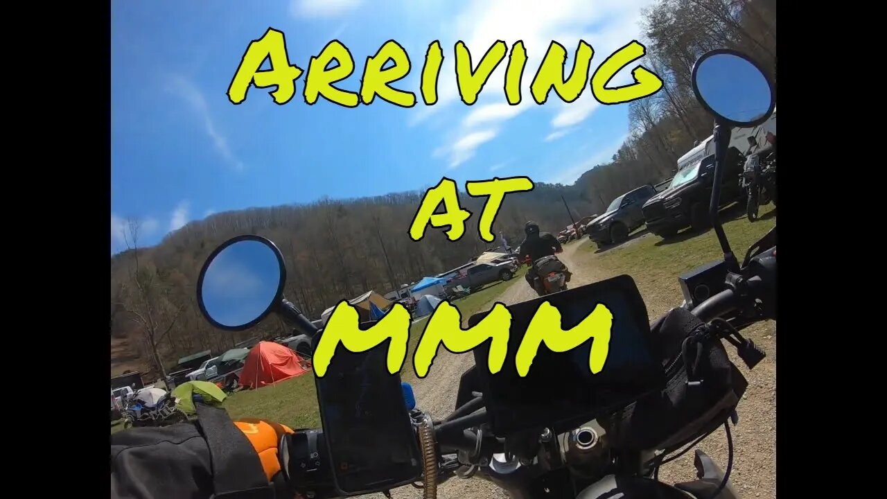 Arriving at March Moto Madness 2025