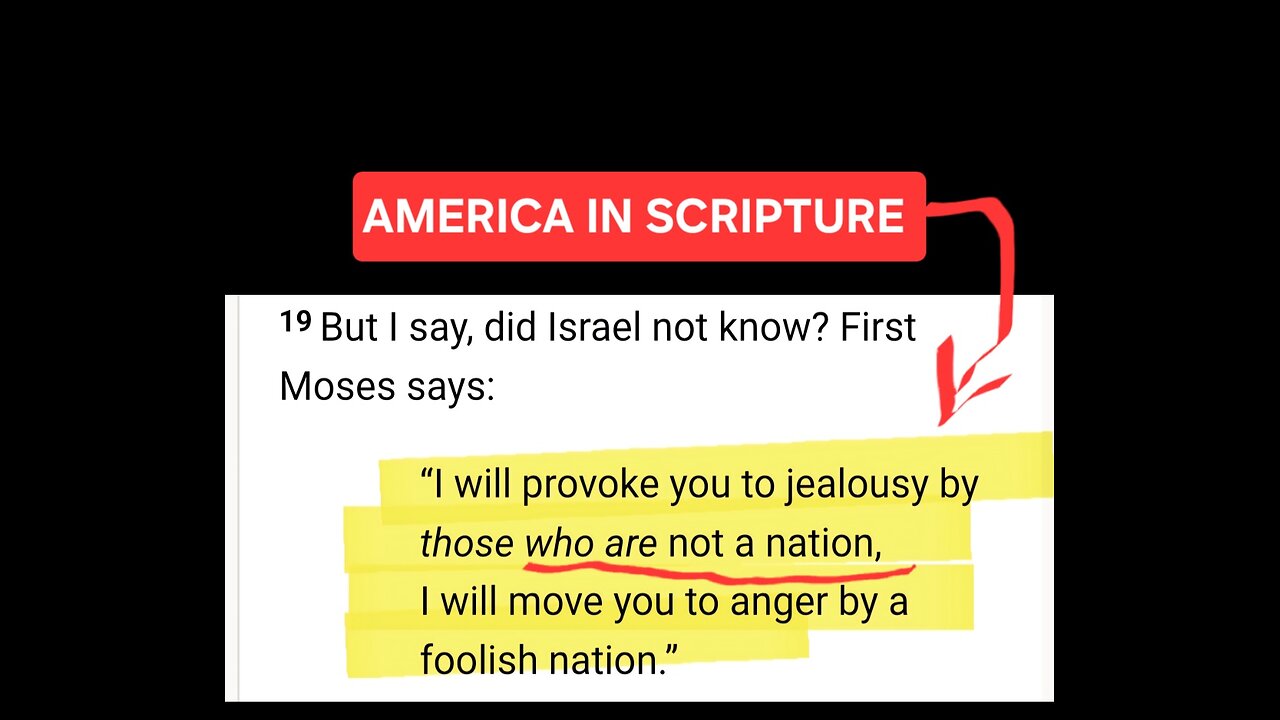 AMERICA in SCRIPTURE