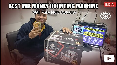 Best Mix Note Counting Machine in India 2026 | Kalkaji Main Market Traders