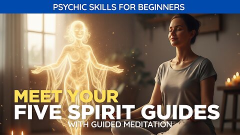 Guided Meditation to Meet Your Spirit Guide | Psychic Skills for Beginners Class 2