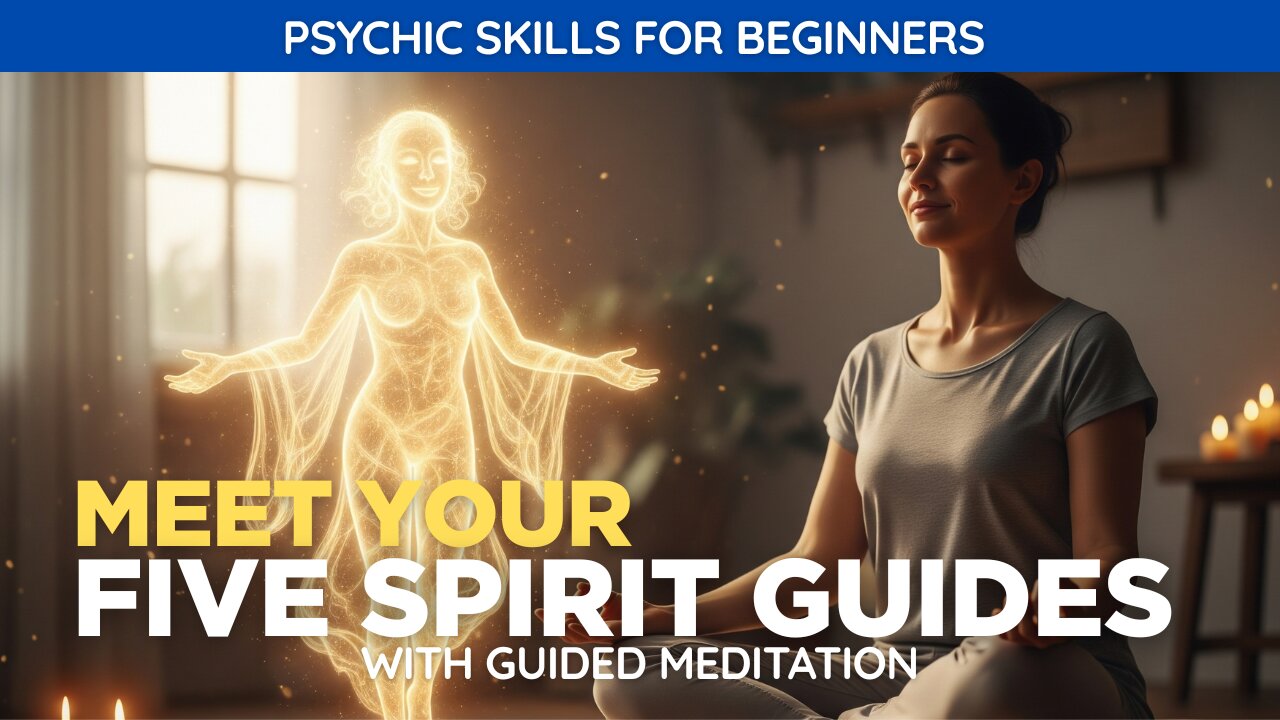 Guided Meditation to Meet Your Spirit Guide | Psychic Skills for Beginners Class 2