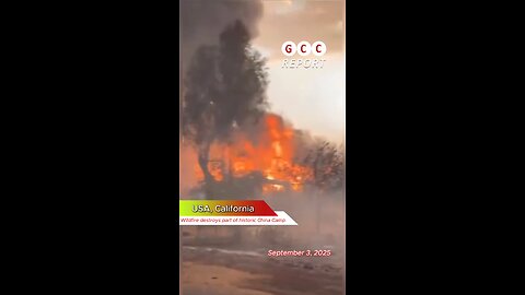 #USA #California #Fire #ChinaCamp #Climate #destruction #anomaly #weather #climatechange 🇺🇸