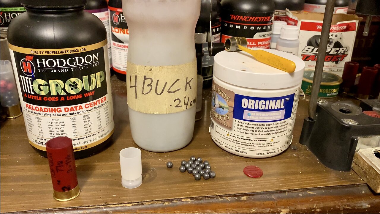 12 Gauge 2” Mini 20 Pellet 4 Buck