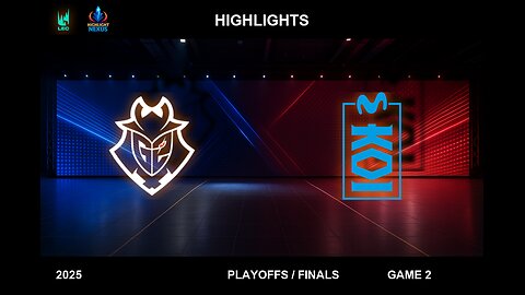 G2 vs MKOI Highlights Game 2 - GRAND FINALS LEC Playoffs 2025 - G2 Esports vs Movistar KOI G2