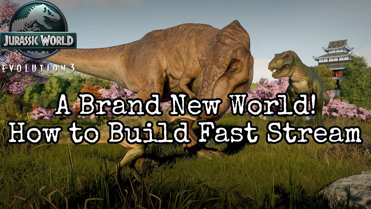 How to Build Fast Parks! Jurassic World Evolution 3