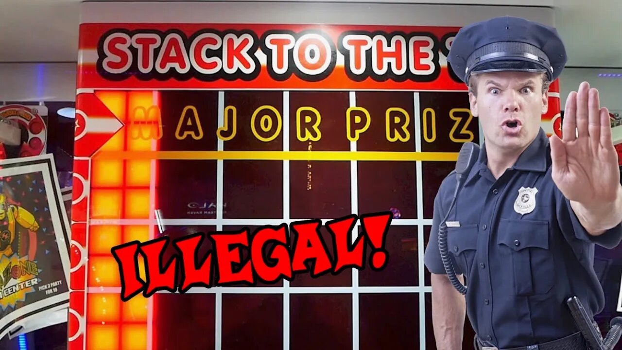 ILLEGAL Arcade Game!