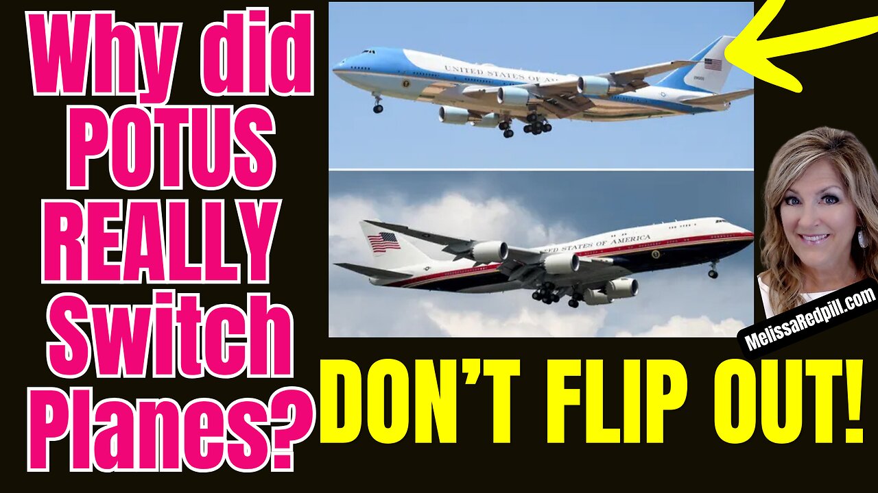 Why Did POTUS REALLY Switch Planes? Friday 6 PM 7-10-26