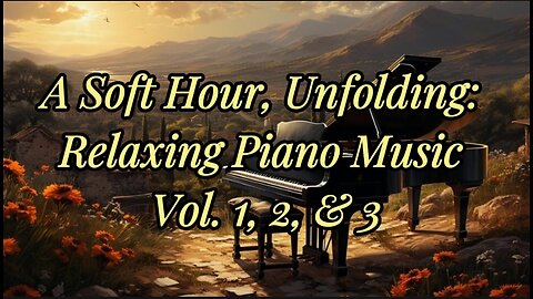 A Soft Hour: Unfolding Relaxing Piano Music Vol. 1, 2 & 3