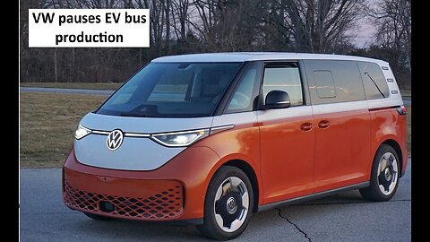 Volkswagen pauses EV bus production