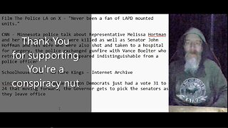 Should police use horses, Minnesota lawmakers and spouses shot, Oregon Governor picking Senators