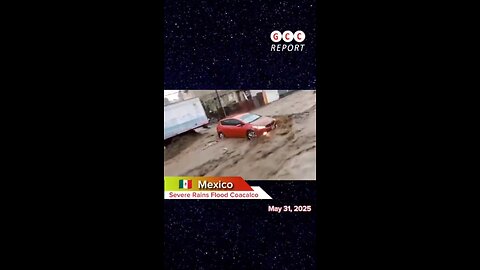 #Mexico #Coacalco #Flood #HeavyRain #SevereWeather #ClimateCrisis #NaturalDisaster #weather #climate