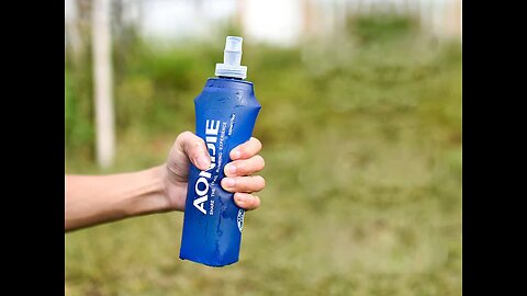 Don't Just Hydrate - Collapsible Water Bottle with Straw & Cap