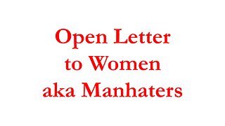 PAN0004-An Open Letter To Women