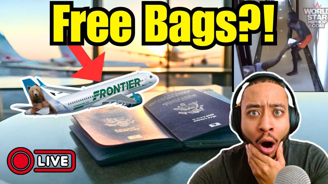 Travel News Tuesday: Passport Bro In Thailand Crashes OUT! Free Bags On Frontier and MORE! [LIVE]