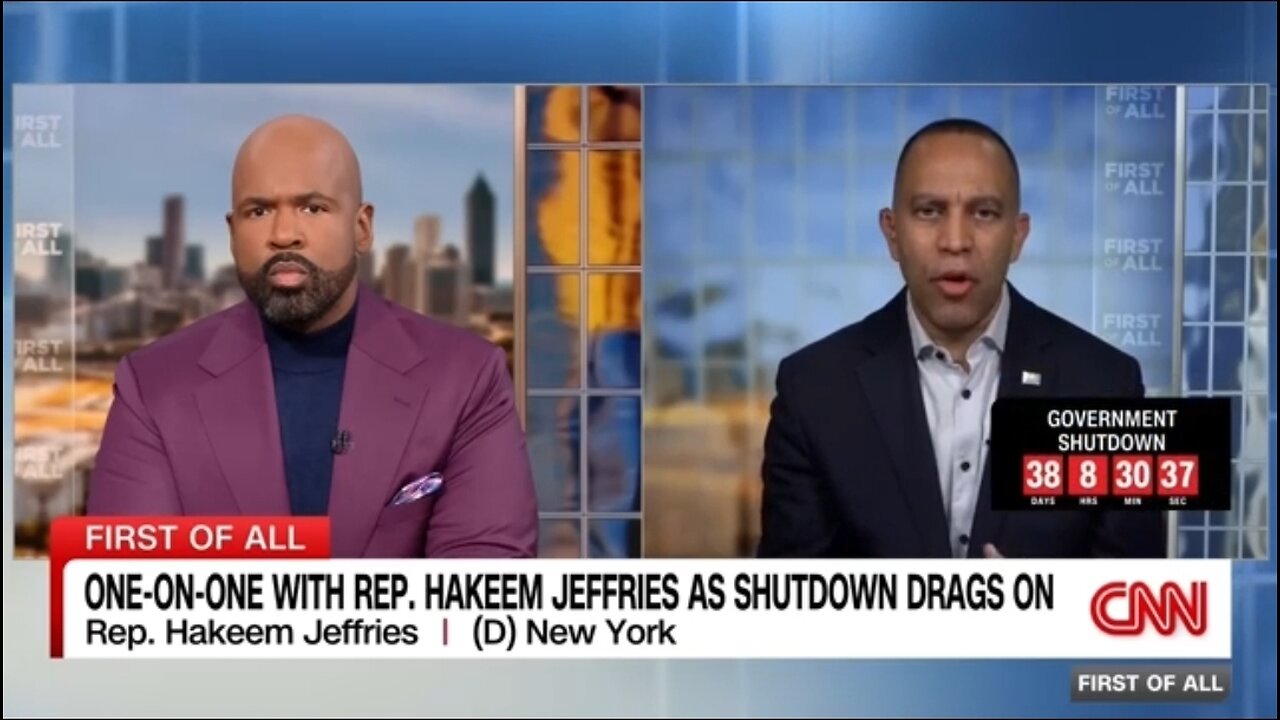 Hakeem Jeffries Accuses Trump Of Weaponizing Hunger
