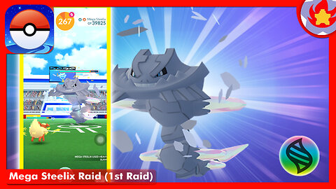 Mega Steelix Raid (1st Raid) | Pokemon GO
