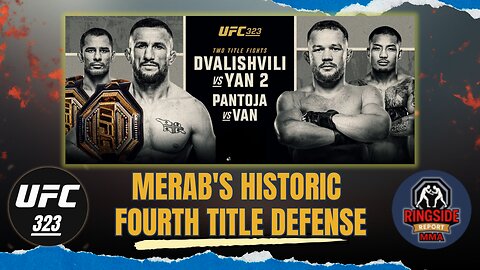 UFC 323 Predictions: Merab's HISTORIC 4th Defense vs Petr Yan | Last PPV | Pantoja vs Van