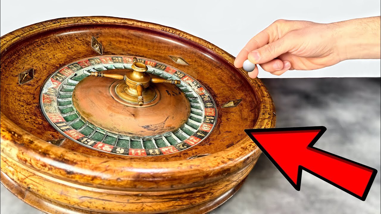 I Restored this Roulette just to Bet on RED