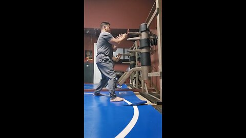 WTD Wooden Dummy Combination 21 (short)