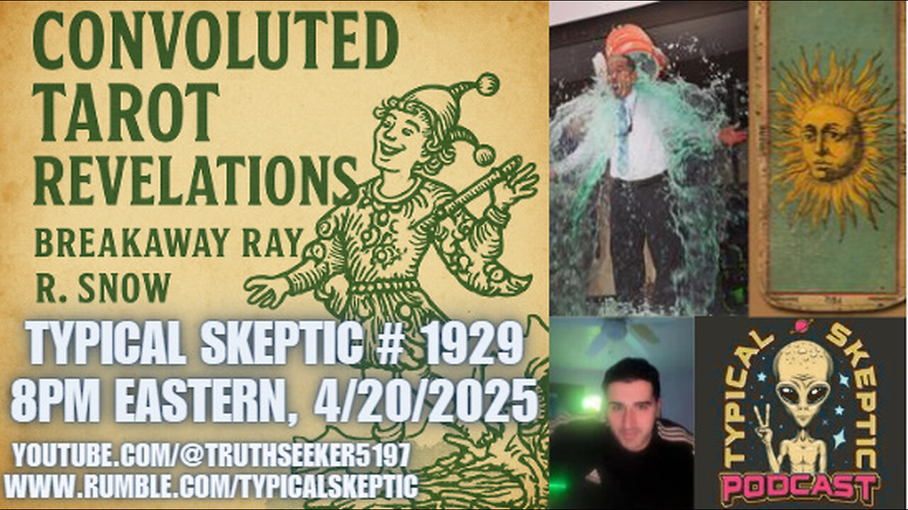 Holiday Tarot Readings & Cosmic Chaos – R. Snow (Breakaway Ray) Returns - TSP - 1929