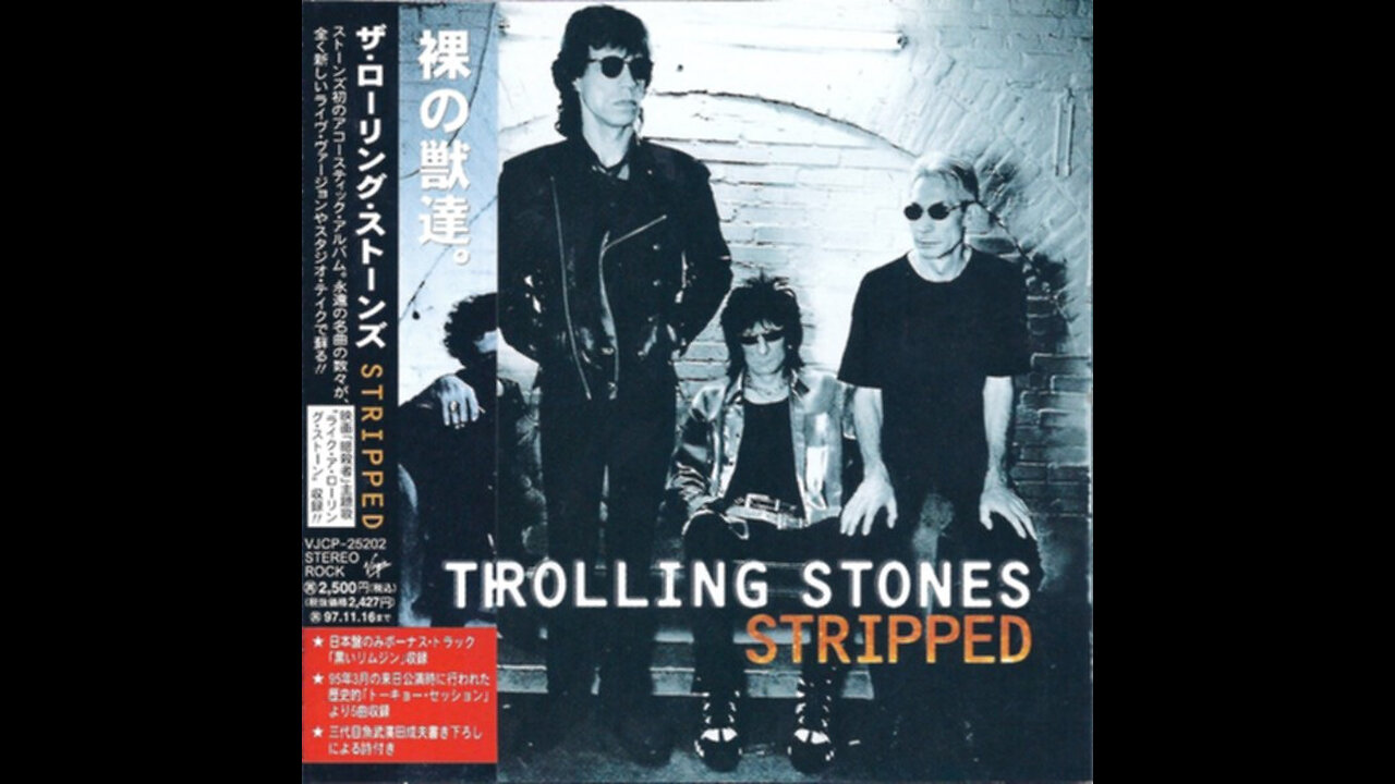 The Rolling Stones - Stripped (Japan) 1995 CD