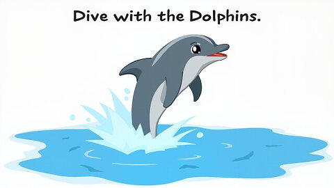 Dive with the Dolphins | Fun Ocean Song for Kids!