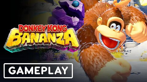 Donkey Kong Bananza Lagoon Layer Switch 2 Gameplay - Nintendo Treehouse - Live