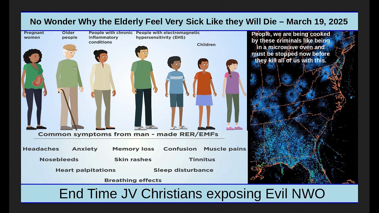 No Wonder Why the Elderly Feel Very Sick Like they Will Die – March 19, 2025
