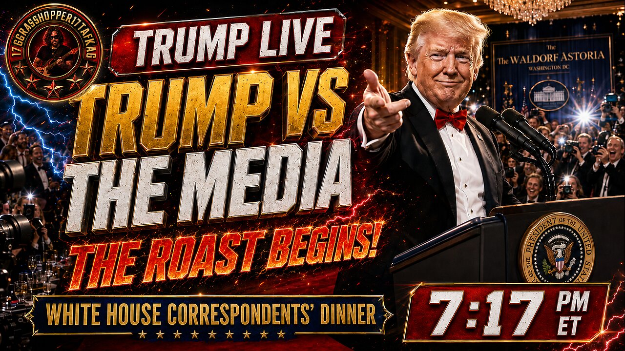 🍿Trump's Correspondence Dinner Round-2!🍿
