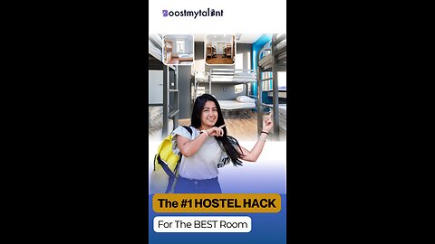 How to Get Your Dream Hostel Room | 3 Smart Hacks for Students | BoostMyTalent