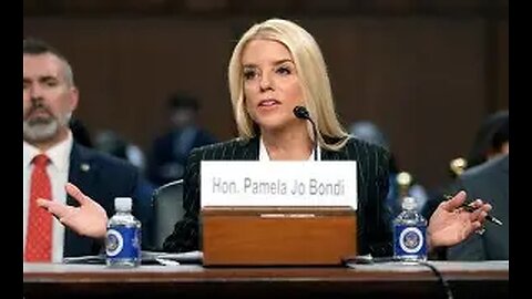 Pam Bondi: A “MAJOR” Terror Attack Was Stopped