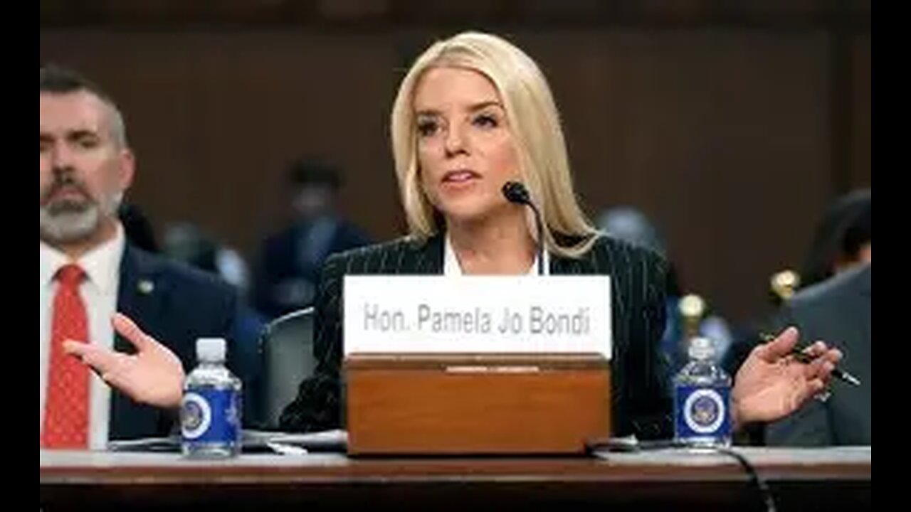 Pam Bondi: A “MAJOR” Terror Attack Was Stopped