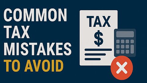 Common Tax Mistakes to Avoid | Save Money & File Smarter